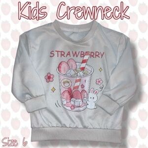 Kids Strawberry Crewneck